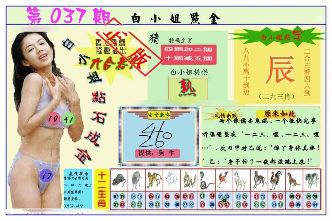 037期白小姐点金[图]